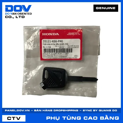 PHÔI CHÌA KHÓA ĐIỀU KHIỂN P40 — 35121K66P40