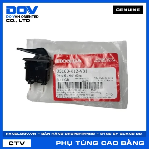 CÔNG TẮC KHỞI ĐỘNG — 35160K12V81