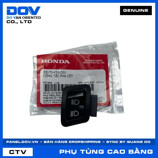 CÔNG TẮC PHA CỐT SH 125/150 — 35170K53D01