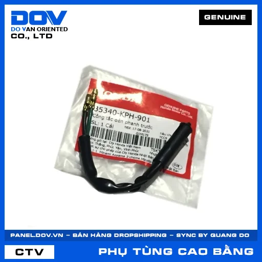 Công tắc đèn phanh trước (thắng) AIR BLADE 110, BLADE 110, CLICK 110, DREAM 110 — 35340KPH901