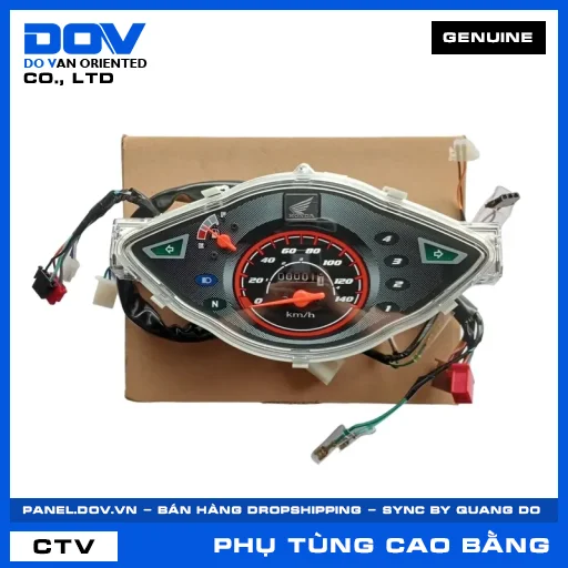 BỘ ĐỒNG HỒ TỐC ĐỘ WAVE 100 — 37200KTL682