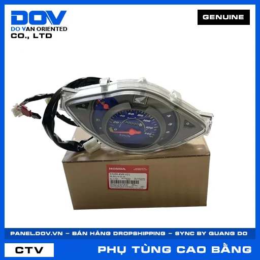 BỘ ĐỒNG HỒ TỐC ĐỘ WAVE ALPHA — 37200KVRV21