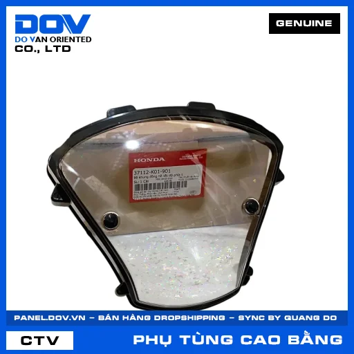 BỘ KHUNG ĐỒNG HỒ TỐC ĐỘ PHÍA DƯỚI SH 125/150 — 37213K01901