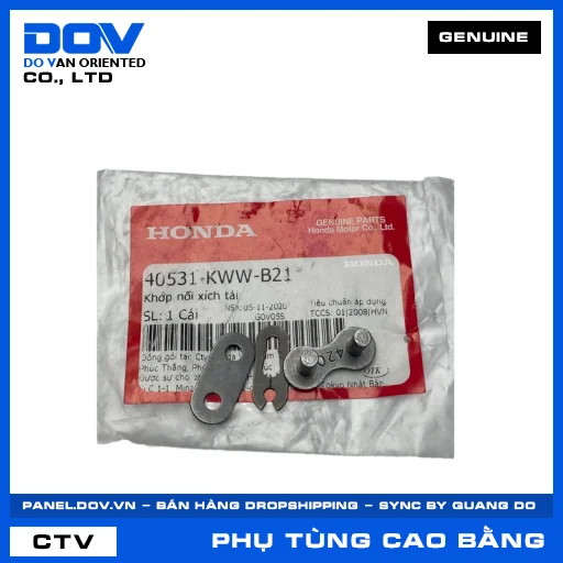 KHỚP NỐI XÍCH TẢI (sên) BLADE 110, DREAM 110, FUTURE 125, WAVE ALPHA 110 — 40531KWWB21