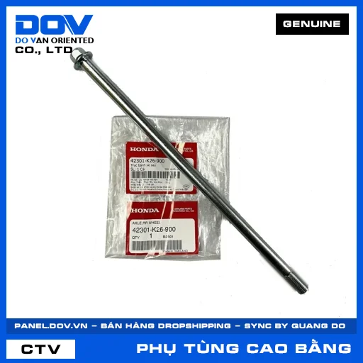 TRỤC BÁNH XE SAU MSX 125 — 42301K26900