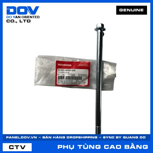TRỤC BÁNH XE SAU WAVE RSX 110 — 42301KWB600