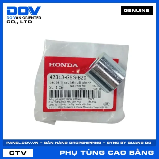 BẠC BÁNH SAU BÊN BÁT PHANH (thắng) BLADE 110, DREAM 110, FUTURE 125, FUTURE NEO — 42313GBGB20