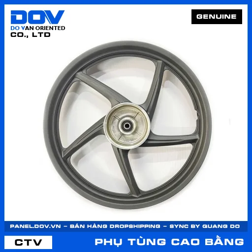 BỘ VÀNH SAU *NH303M* (niềng) WAVE RSX 110 — 42650K03M50ZA