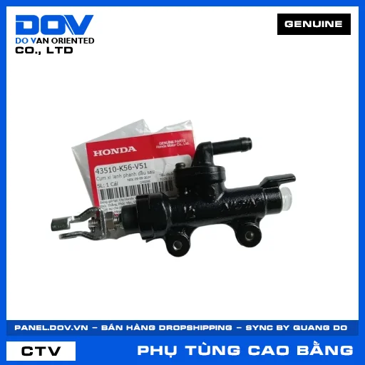 CỤM XI LANH PHANH DẦU SAU (thắng) WINNER R, WINNER X — 43510K56V51