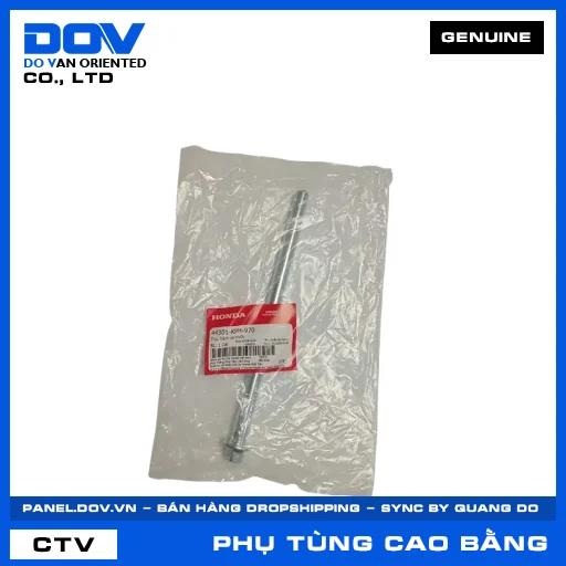 TRỤC BÁNH XE TRƯỚC FUTURE NEO, WAVE 100, WAVE ALPHA, WAVE RSX 110 — 44301KPH970