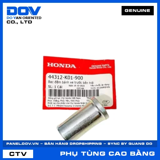 BẠC ĐỆM BÁNH XE TRƯỚC BÊN TRÁI SH 125/150 — 44312K01900