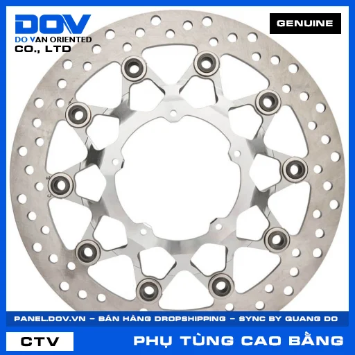 ĐĨA PHANH TRƯỚC TRÁI (đĩa thắng) GOLDWING — 45220MKCA11