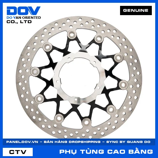 ĐĨA PHANH TRƯỚC TRÁI (đĩa thắng) — 45220MKRD11