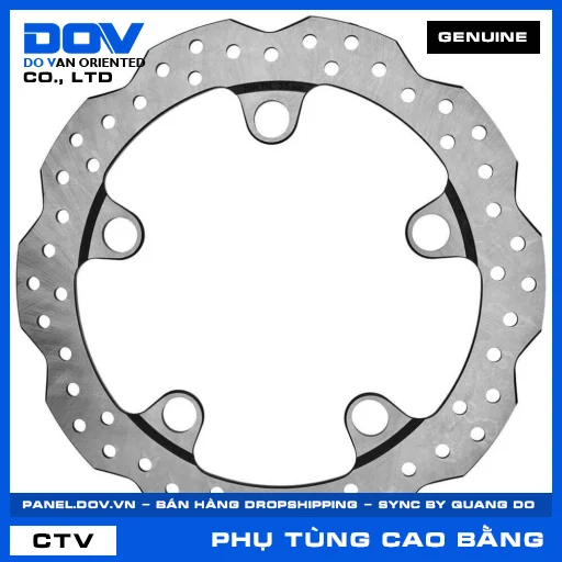 ĐĨA PHANH TRƯỚC PHẢI (đĩa thắng) CB500F, CBR500R, NX500 — 45251MKPDN1