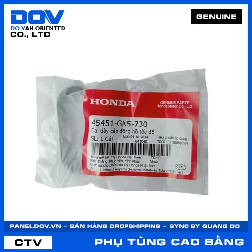 ĐAI DÂY CÁP ĐỒNG HỒ TỐC ĐỘ WAVE ALPHA — 45451GN5730