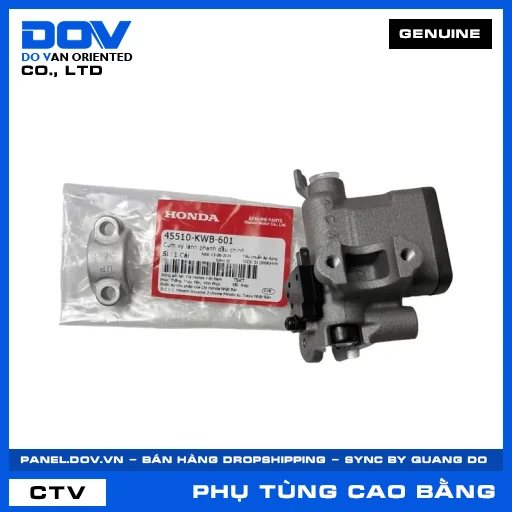 CỤM XY LANH PHANH DẦU CHÍNH (thắng) WAVE RSX 110 — 45510KWB601