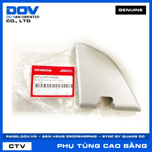 NẮP ỐP ĐỂ CHÂN SAU PHẢI *NHA60 SH 125/150 — 50712KTF640ZA