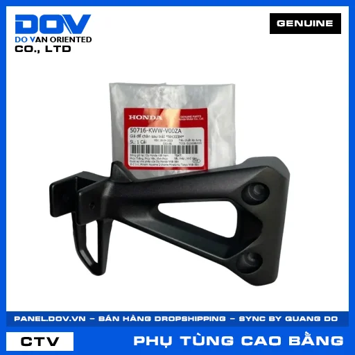 GIÁ ĐỂ CHÂN SAU TRÁI *NH303M* WAVE RSX 110 — 50716KWWV00ZA