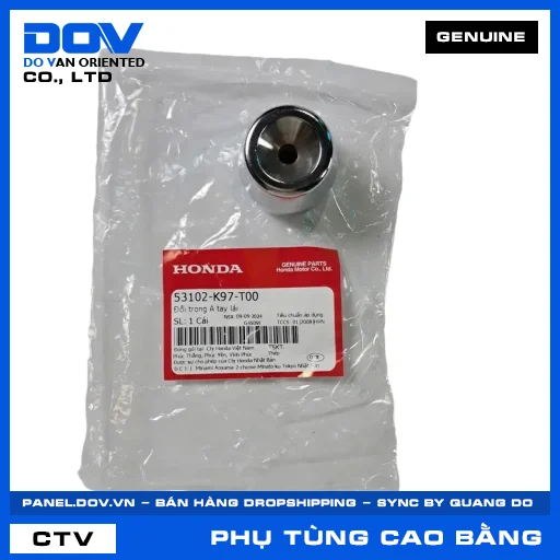 ĐỐI TRỌNG A TAY LÁI PCX, PCX 125/150, PCX 160, SH 350 — 53102K97T00