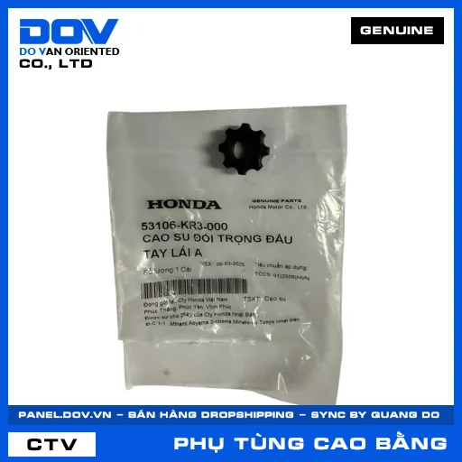 CAO SU ĐỐI TRỌNG ĐẦU TAY LÁI A FUTURE NEO, WAVE 100, WAVE ALPHA, WAVE RSX 110 — 53106KR3000