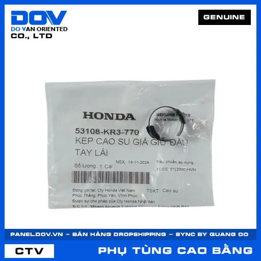 VÒNG CỐ ĐỊNH ĐẦU TAY LÁI BLADE 110, CB250 NIGHTHAWK, CB300R, CB500F — 53108KR3770