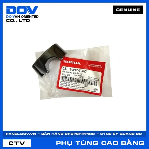 GIÁ KẸP TAY LÁI TRÊN *NH1* PCX, PCX 125/150, PCX 160 — 53131K97T00ZA