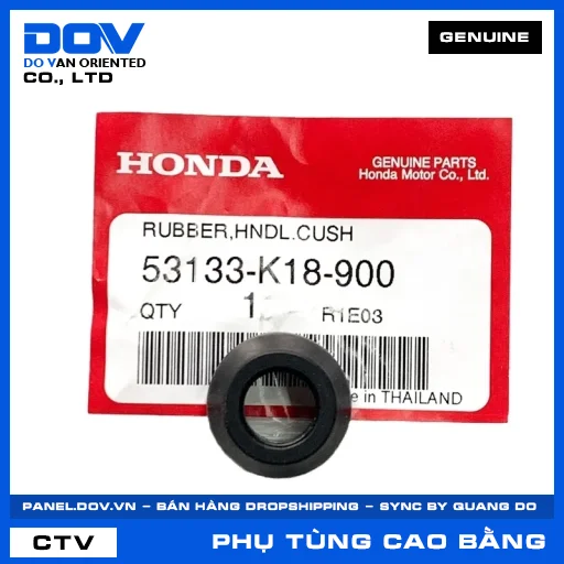 ĐỆM CAO SU TAY LÁI BÊN REBEL 300, REBEL 500 — 53133K18900
