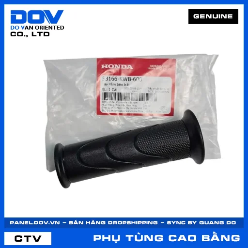 TAY NẮM BÊN TRÁI AIR BLADE 110, AIR BLADE 125, BLADE 110, DREAM 110 — 53166KWB600