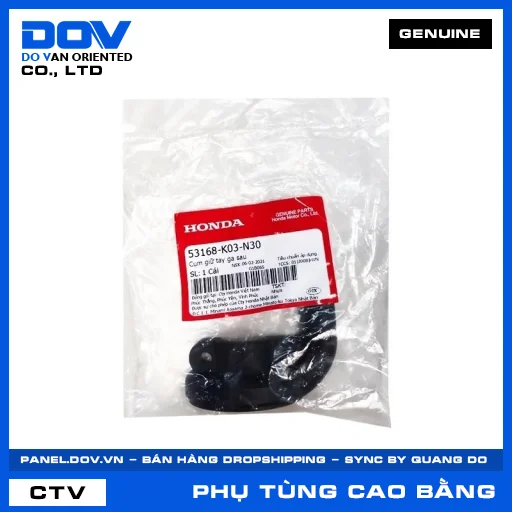 CỤM GIỮ TAY GA SAU FUTURE 125, WAVE RSX 110, WINNER 150, WINNER R — 53168K03N30