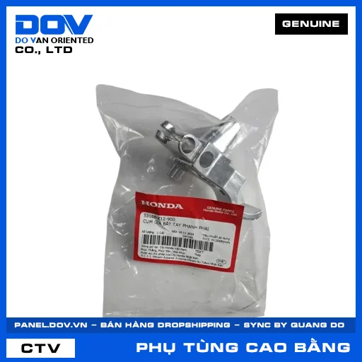 CỤM GIÁ BẮT TAY PHANH PHẢI (tay thắng) LEAD 125 — 53168K12900