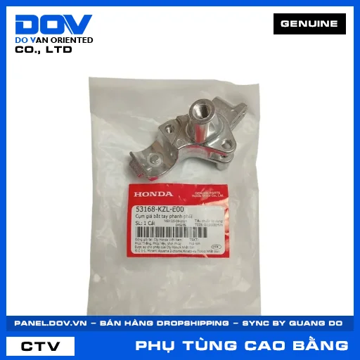 CỤM GIÁ BẮT TAY PHANH PHẢI (tay thắng) VISION 110 — 53168KZLE00