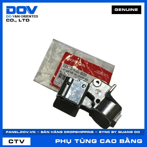 CỤM GIÁ BẮT TAY PHANH TRÁI (tay thắng) SH MODE, VISION 110 — 53172KZLE00