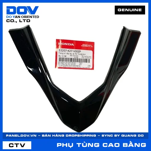 TRANG TRÍ NẮP TAY LÁI FR *NHB25M* AIR BLADE, AIR BLADE 125 — 53207K27V00ZP