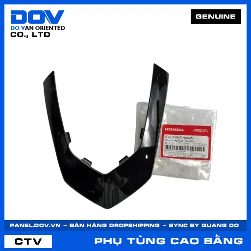 TRANG TRÍ NẮP TRƯỚC *NHA69P* AIR BLADE, AIR BLADE 110 — 53207KVG900ZN