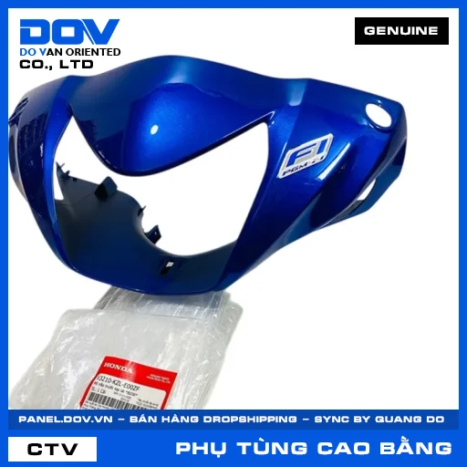 BỘ NẮP TRƯỚC TAY LÁI *B206* VISION, VISION 110 — 53210KZLE00ZF