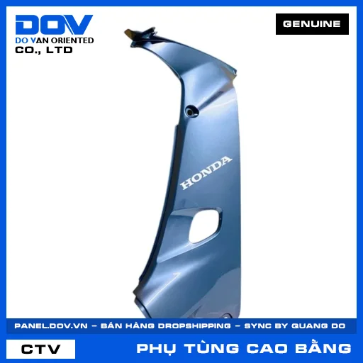 Bộ ốp yếm phải *PB141M* ghi WAVE, WAVE ALPHA — 64200KRS860ZB