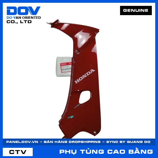 BỘ ỐP YẾM PHẢI *R203M* ĐỎ WAVE, WAVE ALPHA — 64200KRS860ZD
