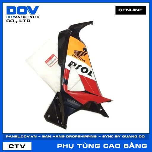 Bộ ốp yếm trái *PB383M* WAVE, WAVE ALPHA — 64250KVRV80ZA