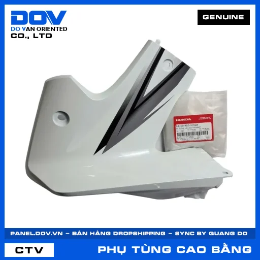 BỘ ỐP ỐNG YẾM PHẢI *NHA96P* WAVE, WAVE RSX 110 — 64300K03V70ZA