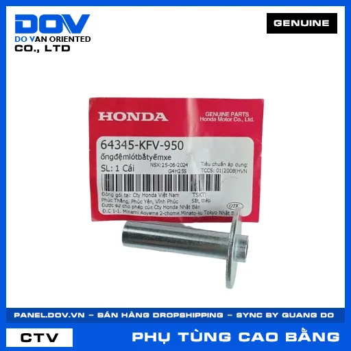 ỐNG ĐỆM LÓT BẮT YẾM XE SUPER DREAM — 64345KFV950