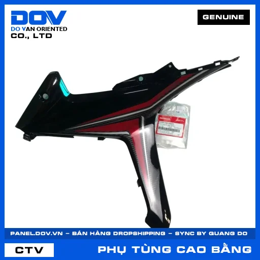 BỘ ỐP TRUNG TÂM PHẢI *R340C* WAVE, WAVE RSX 110 — 64350K90V00ZD