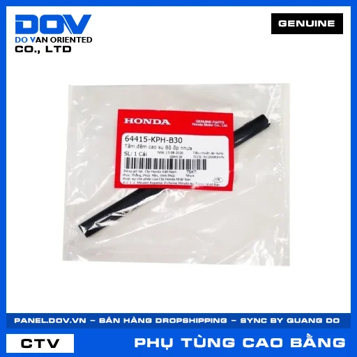 TẤM ĐỆM CAO SU BỘ ỐP NHỰA FUTURE NEO, PCX, PCX 125 — 64415KPHB30