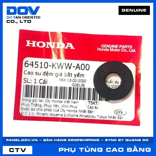 CAO SU ĐỆM GIÁ BẮT YẾM WAVE RSX 110 — 64510KWWA00