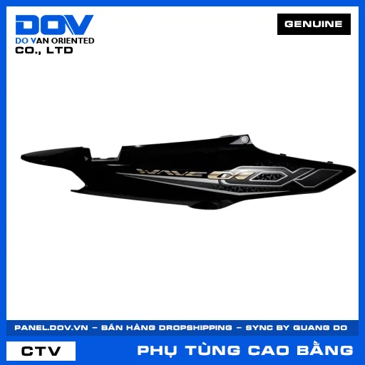 BỘ ỐP SƯỜN PHẢI *NHB25M* WAVE, WAVE ALPHA 110 — 64600K89V30ZE