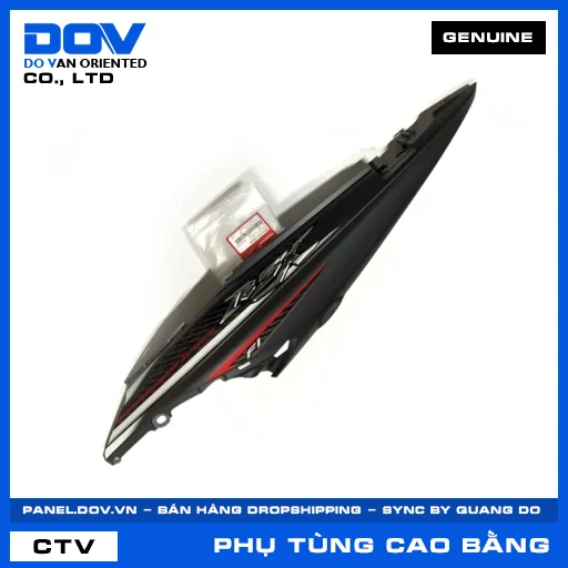 BỘ ỐP SƯỜN TRÁI *NHB55* WAVE — 64650K90V80ZB