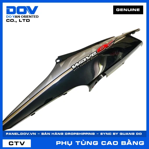 BỘ ỐP SƯỜN TRÁI *NHA69P* WAVE, WAVE ALPHA — 64650KWYA00ZA