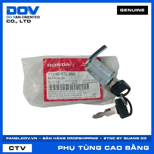 BỘ Ổ KHÓA YÊN WAVE 100 — 77240KTL680