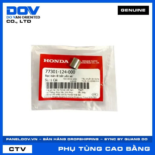 BẠC BẢN LỀ BẮT YÊN XE SUPER DREAM — 77301124000