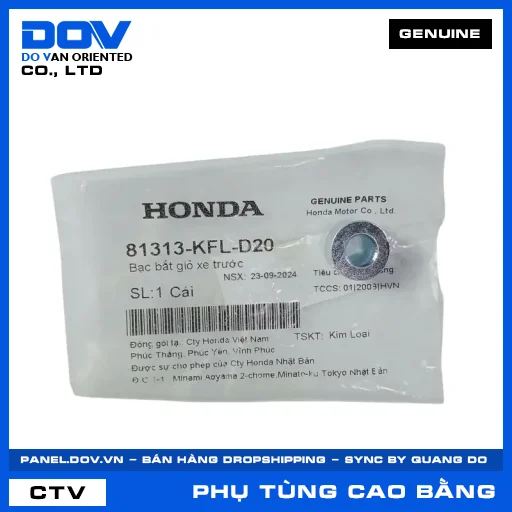 BẠC BẮT GIỎ XE TRƯỚC WAVE ALPHA — 81313KFLD20