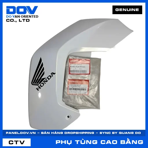 ỐP BÌNH XĂNG TRÁI *NHA87* MSX 125 — 83460K26600ZC